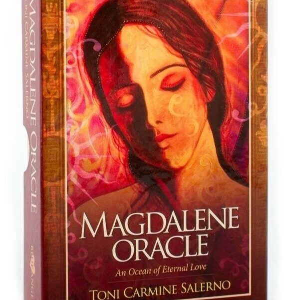 Карты Таро "Magdalene Oracle Cards New Edition" Blue Angel / Оракул Магдалины Новое издание "Открой Тайны Судьбы: Глубокие и магические